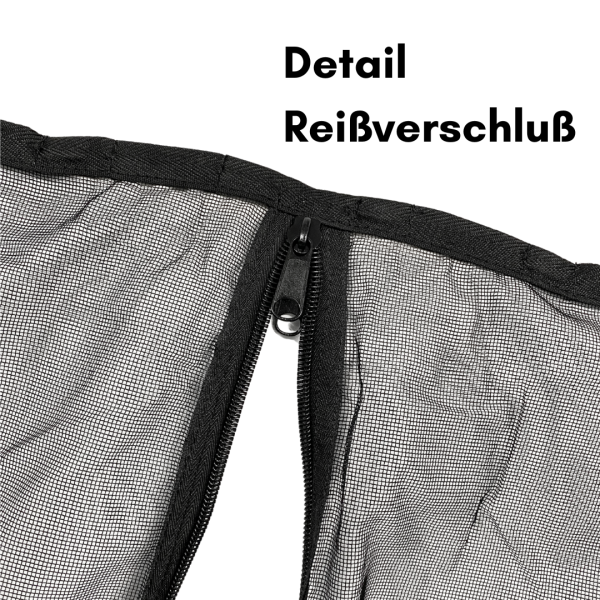 Detailaufnahme Reißverschluss